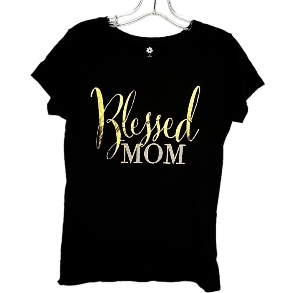 "Blessed Mom" Cotton T-Shirt